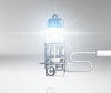 Ampoule Osram H3 55W Night Breaker Laser lumière blanche Effet Xénon