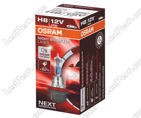 Ampoule H8 Osram Night Breaker Laser +150% à l'unité - 64212NL<br />