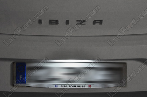 Led Plaque Immatriculation Seat Ibiza 6j