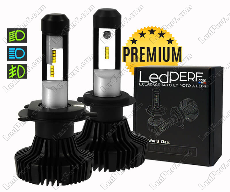 Kit ampoules Bi LED Haute Puissance pour phares de Renault Kangoo 2 -  Garantie 5 ans et Port Offert !
