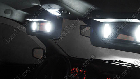 Ledlamp bij spiegel op de zonneklep Renault Clio 2