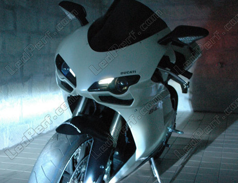 Led stadslichten wit Xenon Ducati 848 Superbike