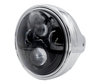 Voorbeeld van koplamp Rond chroom met zwarte LED-optiek van Honda CB 1000 Big One