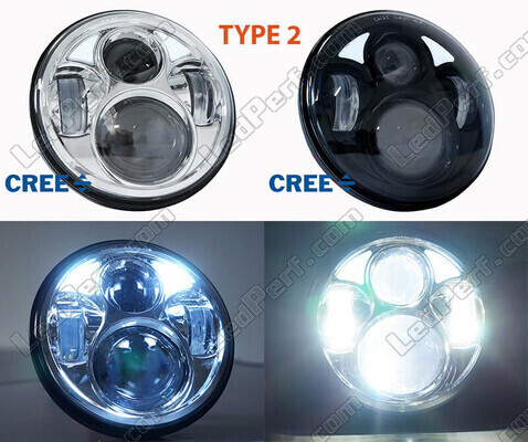 LED koplamp Motor type 2 met dagrijlichten Indian Motorcycle Scout Rogue 1133 (2022 - 2023)