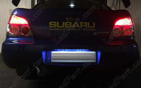 Led Plaque Immatriculation Subaru Impreza GD GG