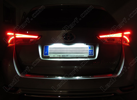 Led Plaque Immatriculation Toyota Auris MK2 Tuning