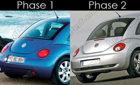 Différence phase 1 et phase 2 - Volkswagen New Beetle 1