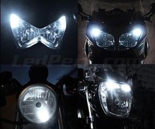 Set stadslichten met leds (wit Xenon) voor Yamaha X-Max 125 (2010 - 2013)