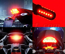 Set van LED-lampen voor achterlicht / remlicht van Kawasaki VN 800 Drifter