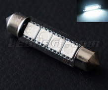 Ampoule navette 42mm à  leds blanches - C10W