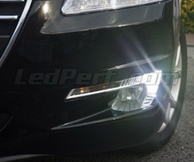 Set dagrijlichten met led wit Xenon voor Peugeot 508 (zonder originele Xenon)