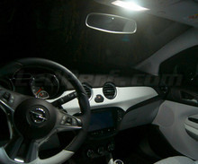 Pack intérieur luxe full leds (blanc pur) pour Opel Adam