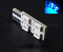 Led T10 Rotation met 4 leds HP - Verlichting van de zijkant - Blauw W5W