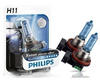 Pack de 2 Ampoules H11 White Vision Philips