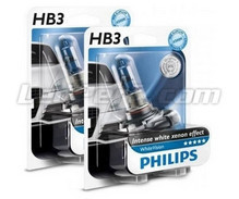 Pack de 2 Ampoules HB3 Philips WhiteVision (Nouveau !)