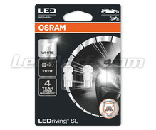 Pack de 2 ampoules T10 W5W Osram LEDriving SL White 6000K - 2825DWP-02B