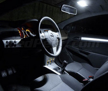 Pack intérieur luxe full leds (blanc pur) pour Opel Astra H