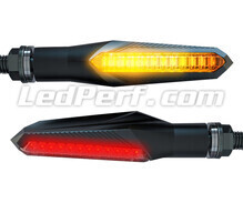 Clignotants dynamiques LED + feux stop pour Suzuki SV 650 N (1999 - 2002)