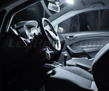Set voor interieur luxe full leds (zuiver wit) voor Seat Ibiza 6J