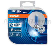 Set met 2 H7 lampen Osram Cool Blue Boost - 5000K - 62210CBB-HCB
