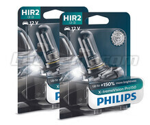 Set van 2 lampen HIR2 Philips X-tremeVision PRO150 55W - 9012XVPB1