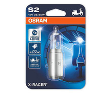 Ampoule S2 Osram X-Racer Halogène Effet Xénon pour Moto - 35/35W
