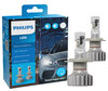 Pack ampoules LED Philips Homologuées pour Fiat 500X - Ultinon PRO6000
