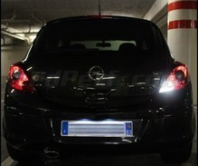 Ledset (wit 6000K) voor de achteruitrijlampen voor Opel Corsa D