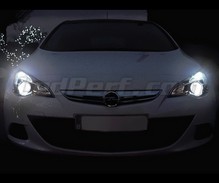 Set lampen voor de koplampen met Xenon-effect voor Opel Astra J