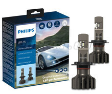 Kit Ampoules LED Philips pour Dacia Logan 2 - Ultinon Pro9100 +350%