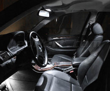 Set voor interieur luxe full leds (zuiver wit) voor BMW X5 (E53)