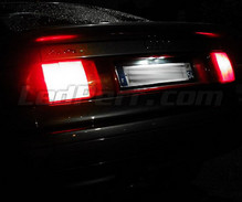 Ledset (wit zuiver 6000K) voor de nummerplaat achter voor de Audi 80 / S2 / RS2