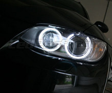 Set angel eyes H8 met leds (zuiver wit) voor BMW Serie 3 (E92 - E93) - MTEC V3.0