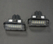 Pack de 2 modules led plaque immatriculation arrière Mercedes (type 2)