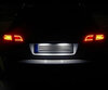 Ledset (zuiver wit 6000K) voor de nummerplaat achter voor de Audi A3 8P  FACELIFT (vernieuwd)