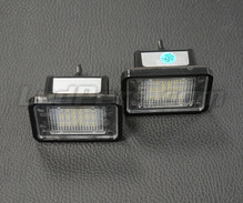 Pack de 2 modules led plaque immatriculation arrière Mercedes (type 6)