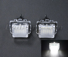 Set met LED-modules voor nummerplaatverlichting achter van Mercedes Classe E (W212)