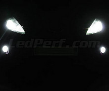 Set mistlichten met led (wit Xenon) voorFord Fiesta MK7