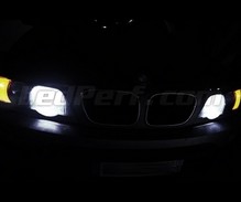 Set stadslichten met leds (wit Xenon) voor BMW X5 (E53)