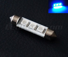Led soffittenlampe 42 mm - Blauw - Resistor boordcomputer C10W