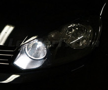 Set lampen voor de dagrijlichten en het grootlicht H15 met Xenon-effect voor Volkswagen Sharan 7N