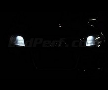 Set stadslichten met leds (wit Xenon) voor Audi A4 B7