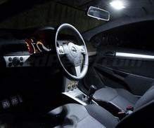 Set voor interieur luxe full leds (zuiver wit) voor Opel Astra H TwinTop